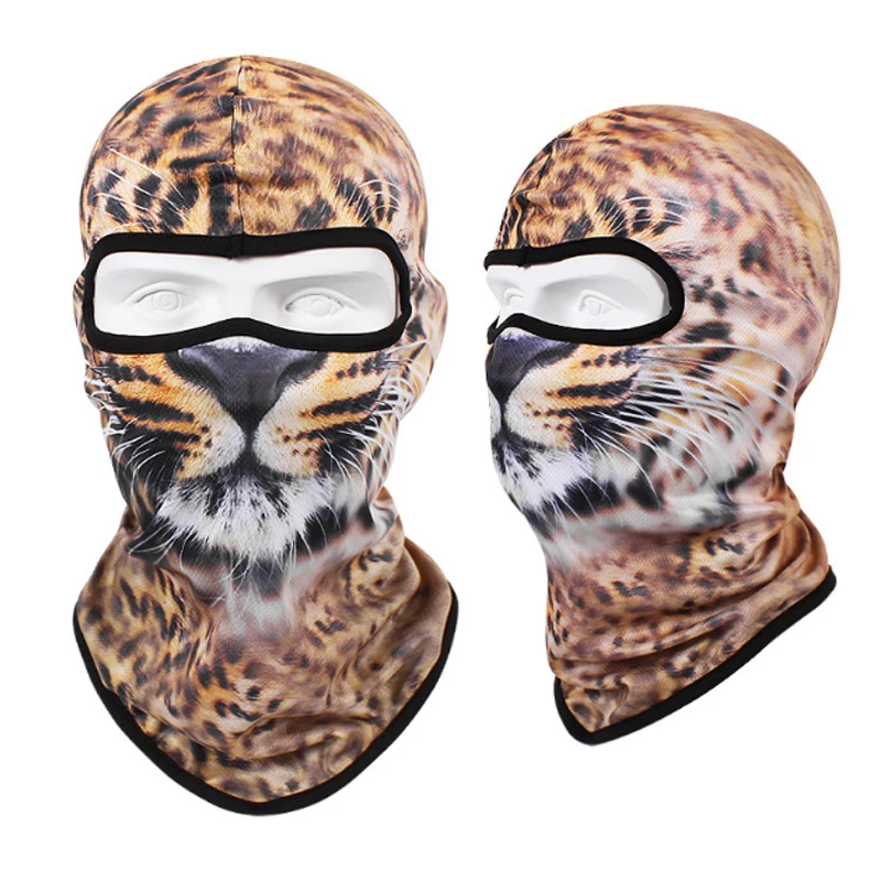 3D Animal Balaclava Motorcycle Full Face Mask Hats Helmet Windproof Breathable Snowboard Cycling Ski - Цвет: LH