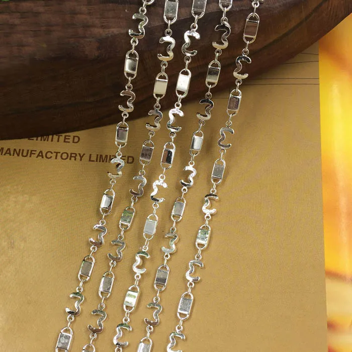 Цепи изделий ручной работы латунь металлические бусины Подвески DIY женский