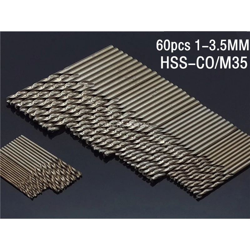 Набор инструментов из нержавеющей стали высокоскоростное кобальтовое сверло M35