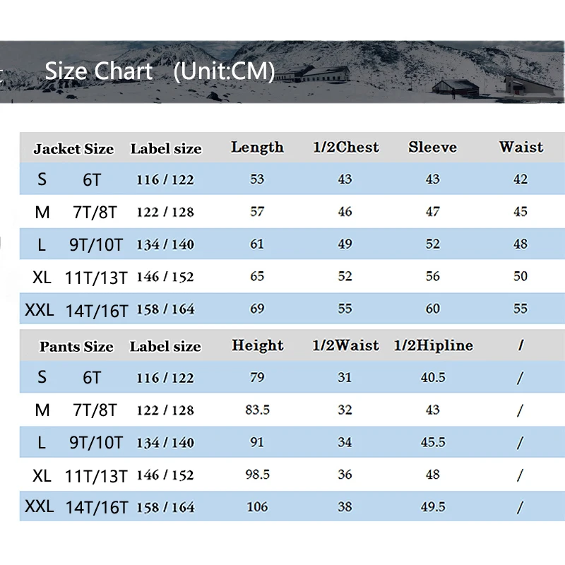 2019 Winter Skiing Suits for Girls Fleece Hooded Children Clothing Sets Outdoor Windproof Kids Snow Outfits Floral Clothes | Спорт и