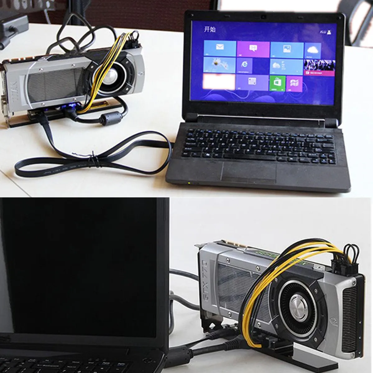 Мини PCI-E независимая видеокарта док-станция EXP GDC Fit Beast ноутбук внешняя независимая видеокарта док-станция экспресс-карта