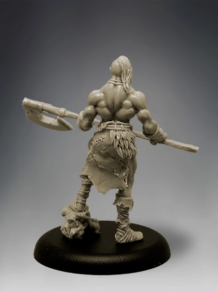 [Loong Way Miniatures] Черное Солнце миниатюры Solrak the Savage 35 мм Полимерная миниатюра