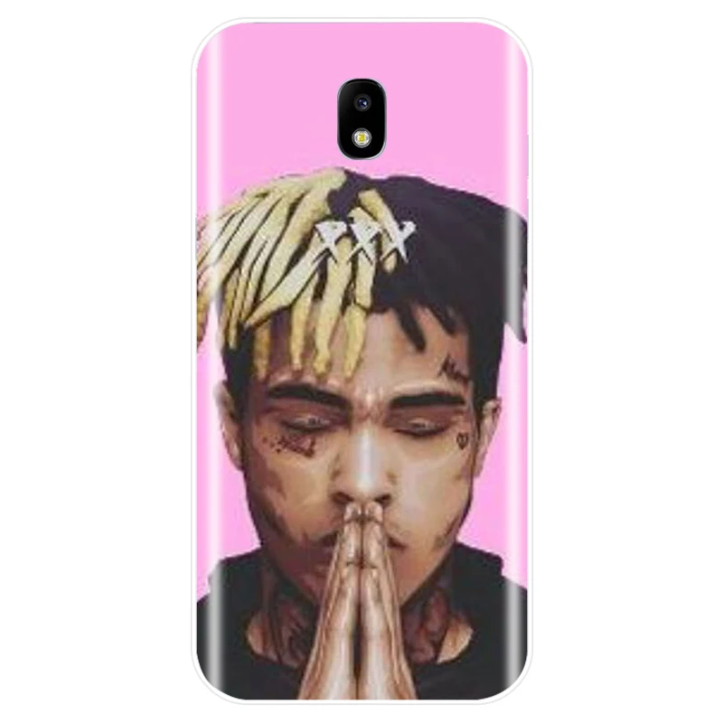 Мягкий силиконовый чехол для телефона Rap Singer XXXTentacion MC Samsung Galaxy J3 J4 J6 J8 2018 J5 J7 2017 2016