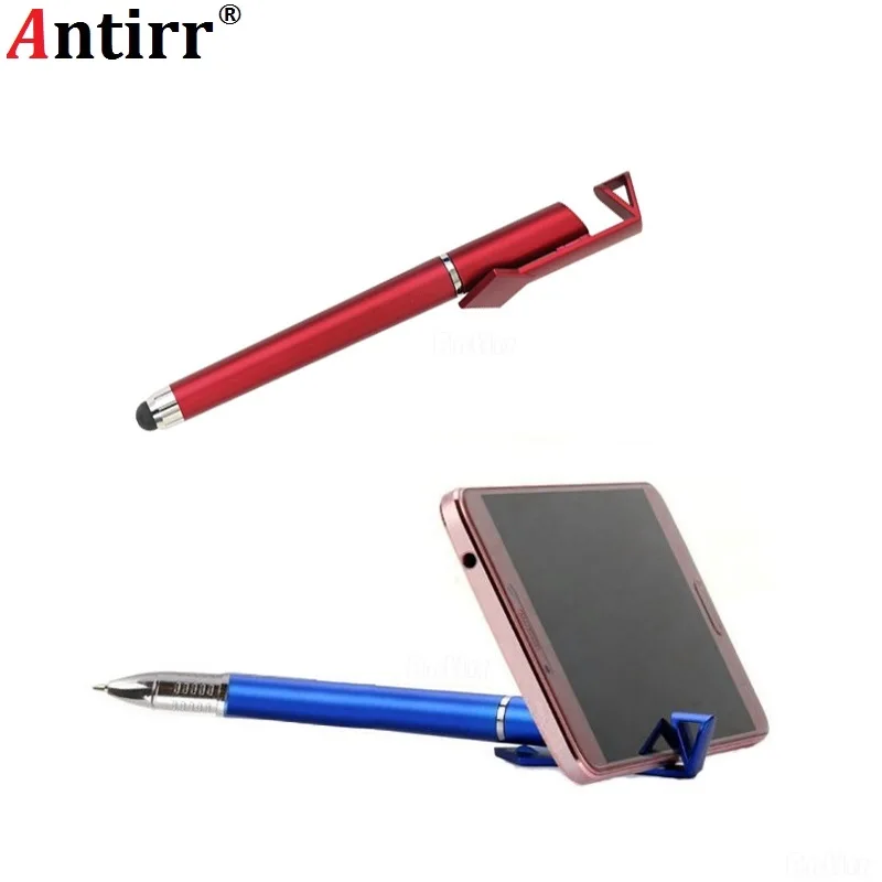 3 in 1 Tablet Stylus Touch Screen Pen Ball pen Cell Phone Stand Holder Gift Advert ad Logo Custom DIY for Iphone Ipad Samsung