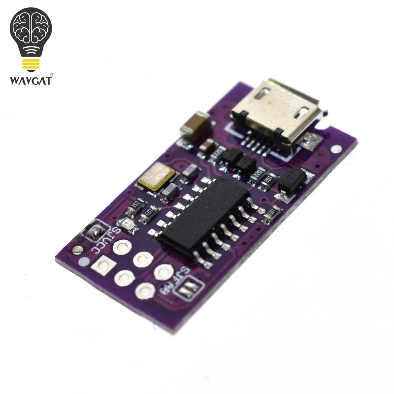 Микро attiny44 5 В USB маленький AVR ISP ATTiny45 ATTiny85 USBTinyISP программатор модуль для Arduino IDE