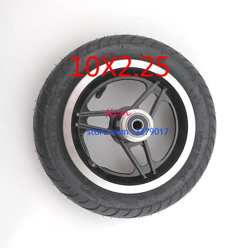 

10 inch scooter aluminum alloy rims frame for 10X2.25 tire electric scooter mini bike Balance car tyre tube