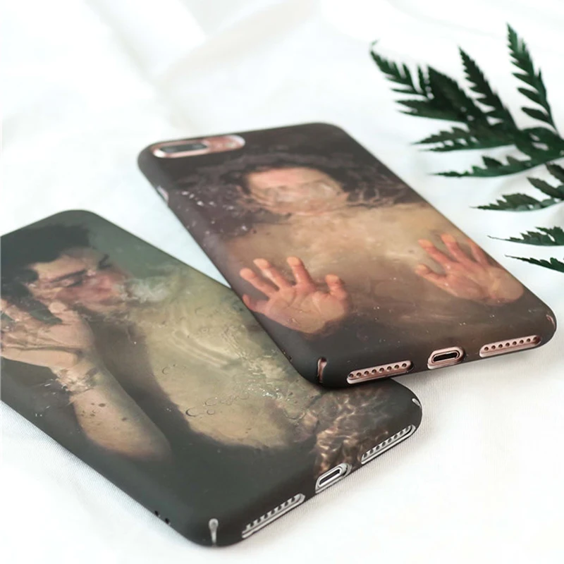 LACK Fashion Diving Men Women Phone Case For iphone 7 6 6s 8 Plus Couples Hard PC Cases X Ultra thin Back Cover Bags |