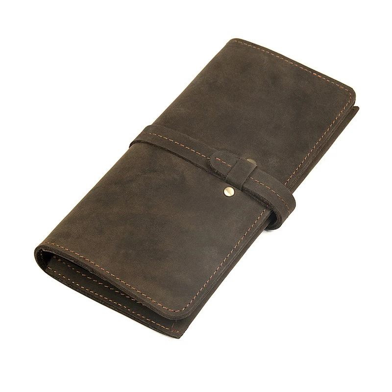 Leather Wallets Pocket Long Coin Purse Men Clutch Business Male Wallet | Багаж и сумки