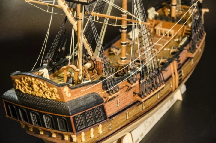 NIDALE модель комплект корабля s 1/48 весы от Black Pearl больших масштабах дерева