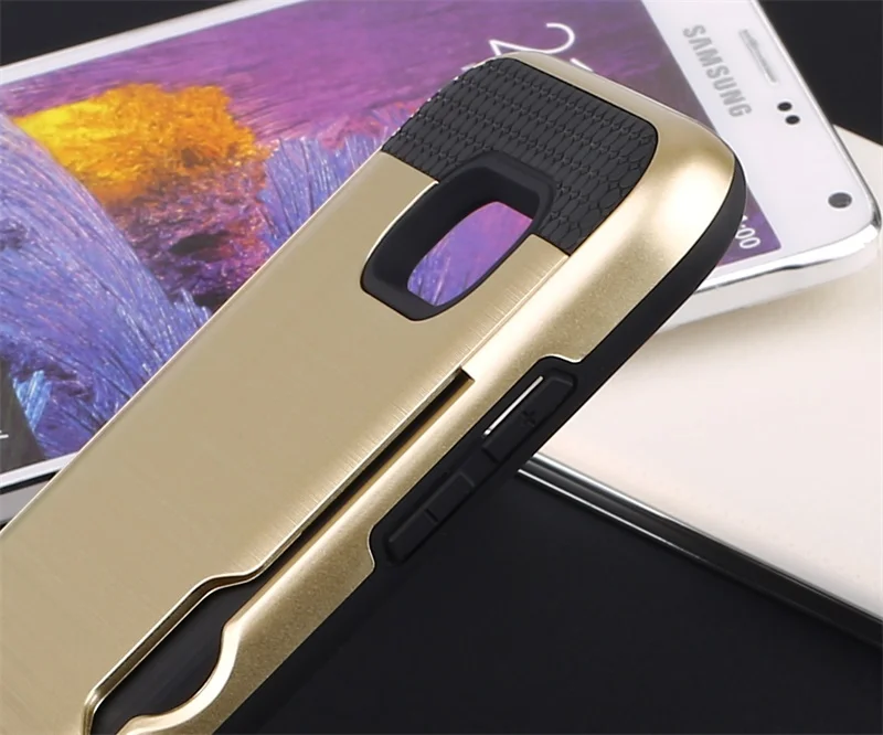 Чехол для Samsung Galaxy A3 A5 A7 A9 2016 2017 роскошный жесткий гибридный защитный чехол карт