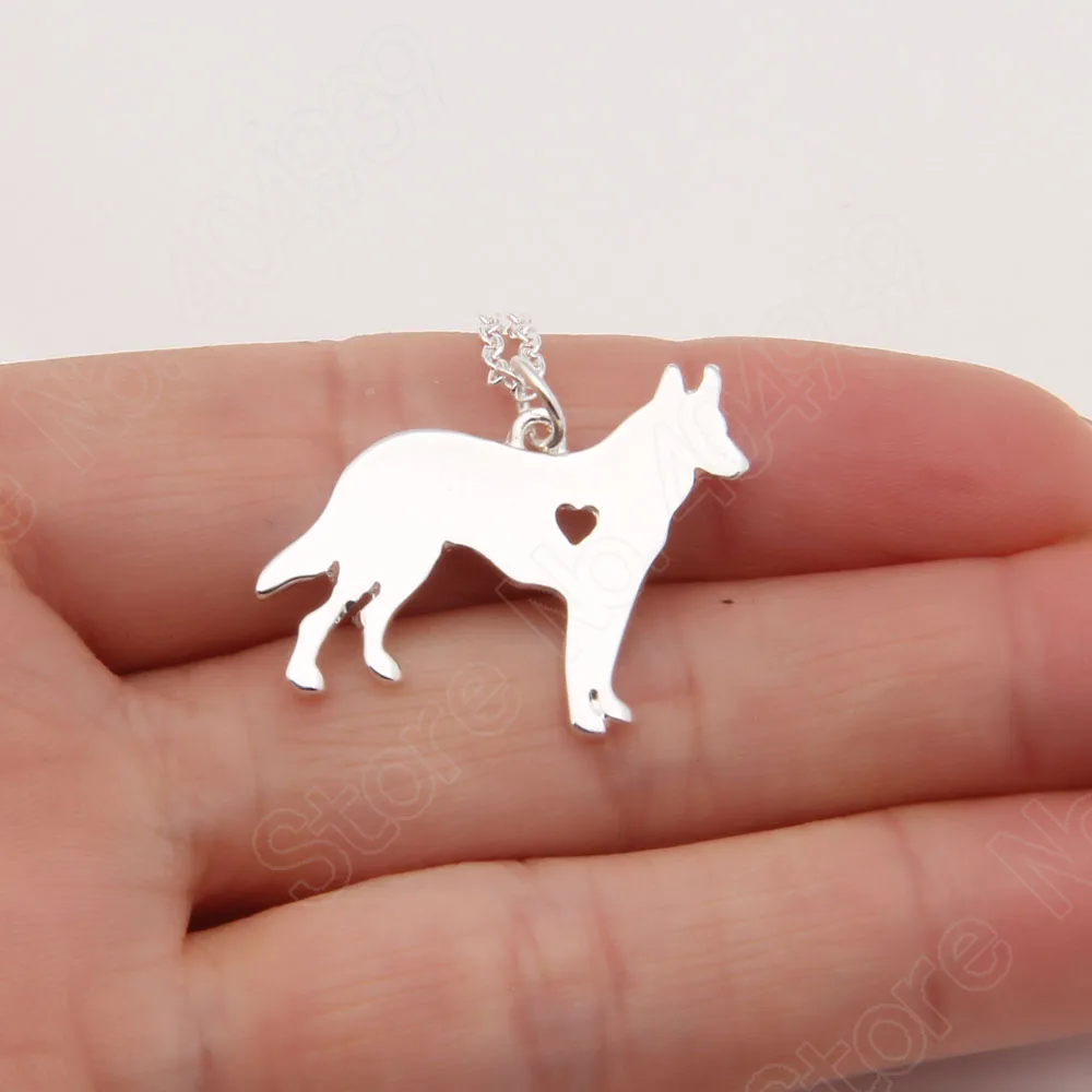 Ожерелье в виде немецкой овчарки Рождественский подарок на память с собакой