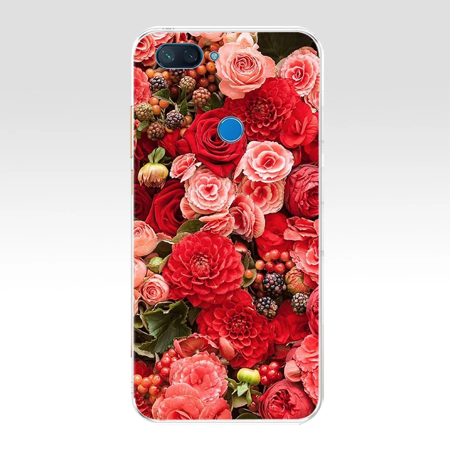 17 Силиконовый чехол B для Xiaomi Mi 8 LITE, чехол 6,26 дюйма, TPU чехол для Xiaomi Mi 8 lite, задняя крышка для Xiaomi Mi 8, чехол - Цвет: 17