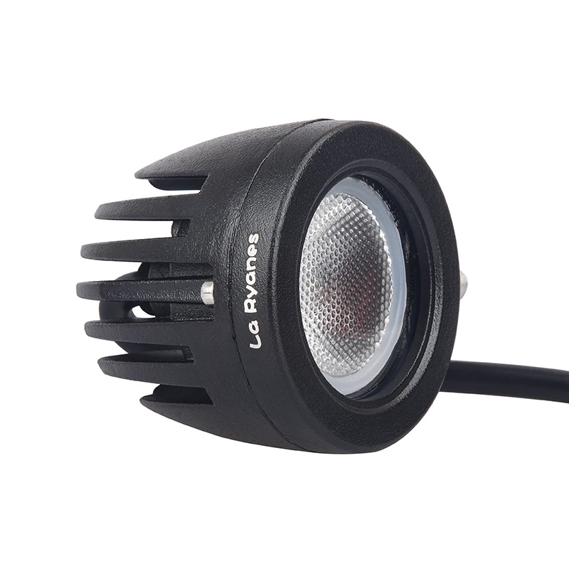 1X10W 2inch led work light 12V 24V Car Auto SUV ATV 4X4 offroad Round working lights Motor fog Driving lamp | Автомобили и