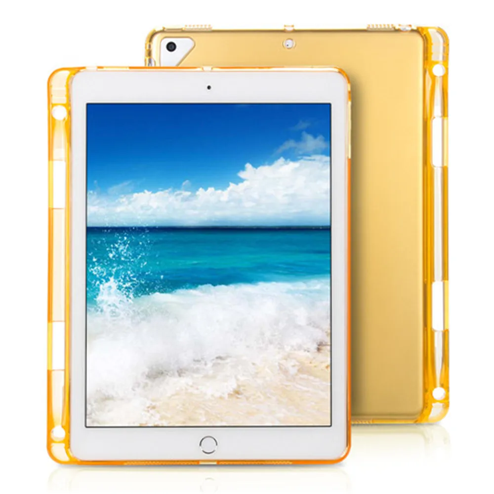 Прозрачный чехол для iPad Pro 11 задняя крышка с карандашом мягкий силиконовый
