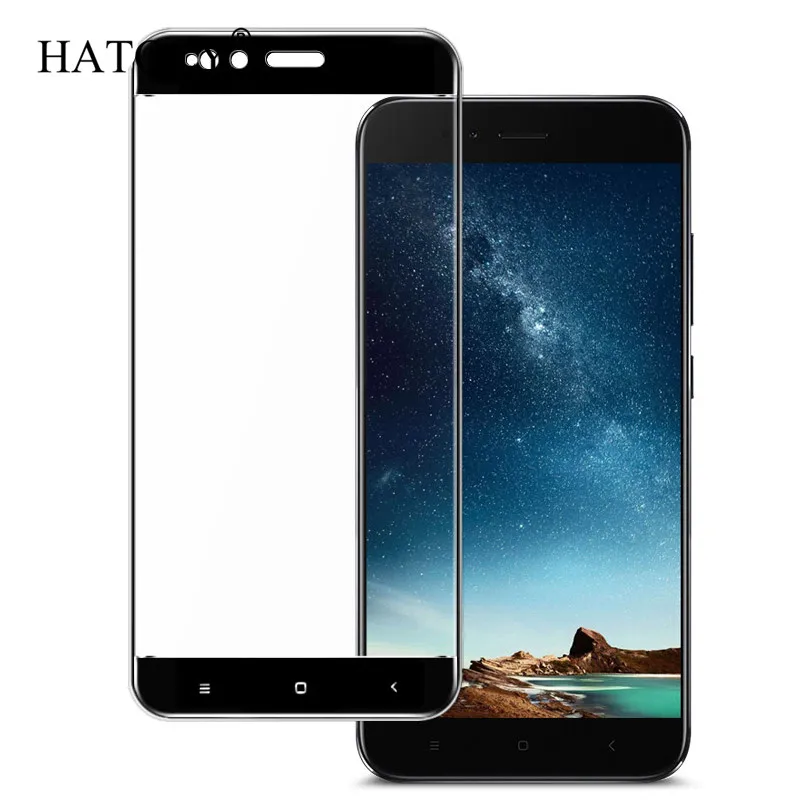 Защитное стекло закаленное для Xiaomi Mi A1 5X | Мобильные телефоны и аксессуары