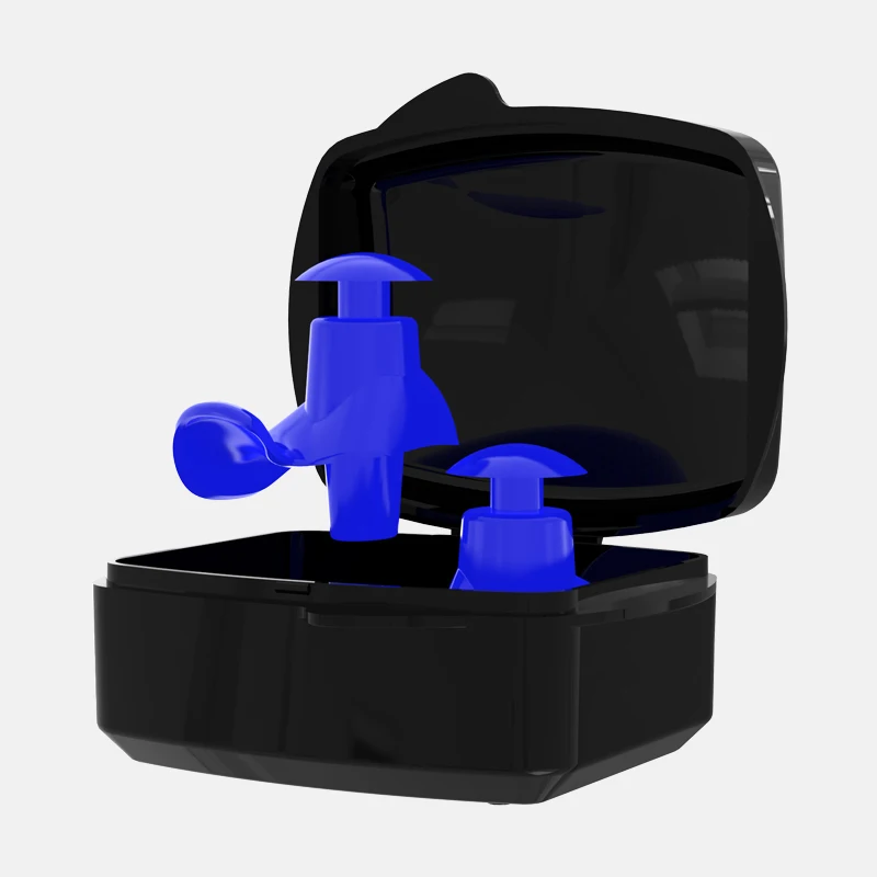 earplug only 1 пара, мягкие беруши, зажим для носа, экологичный силикон, водонепроницаемые, пыленепроницаемые беруши, дайвинг, водные виды спорта, аксессуары для плавания - Цвет: earplug only