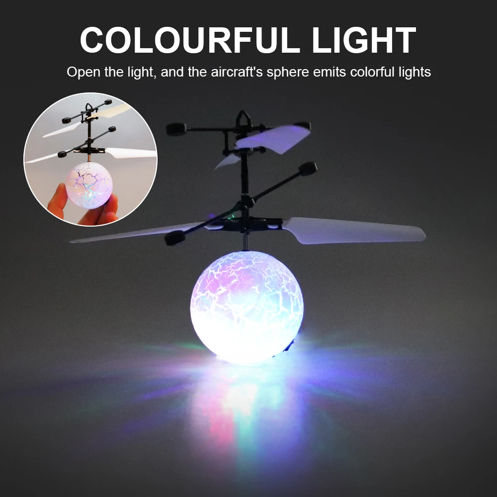 Индукционный инфракрасный шар индукционный летающий светильник самолет