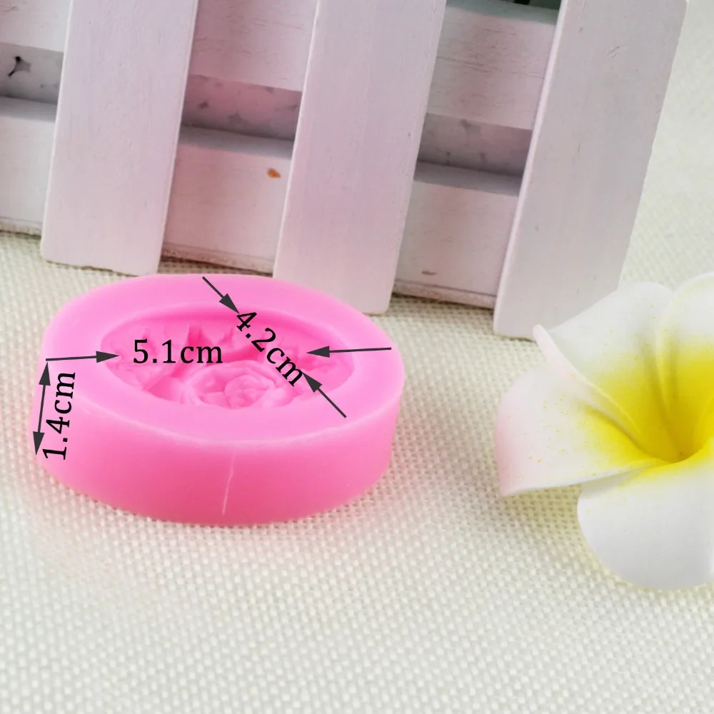 Food Grade Silicone Molds Rose Flower Cake Decorating Fondant Mold Kitchen Baking Resin Clay Chocolate Candy Moulds | Дом и сад