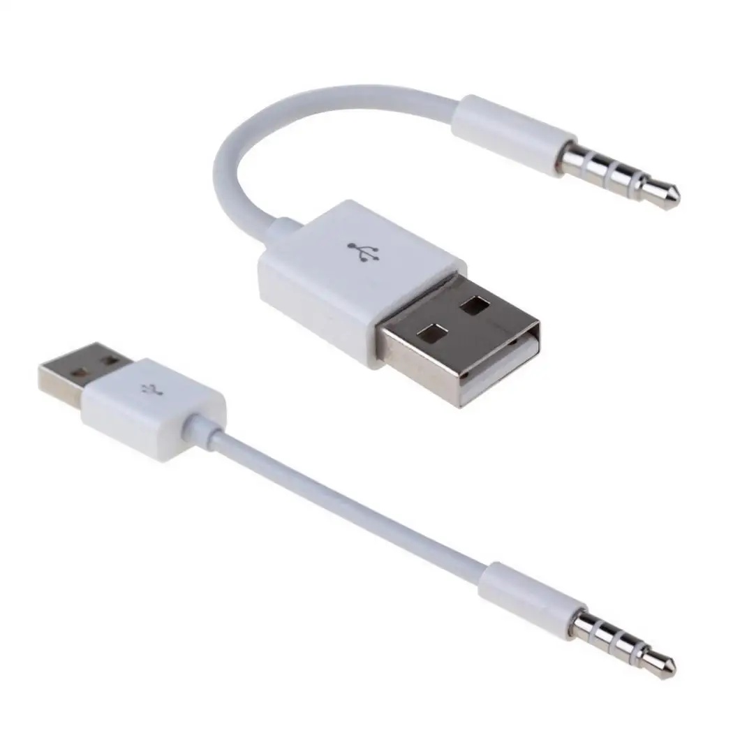 3 5 мм разъем AUX для USB 2 0 зарядное устройство синхронизации данных аудио адаптер