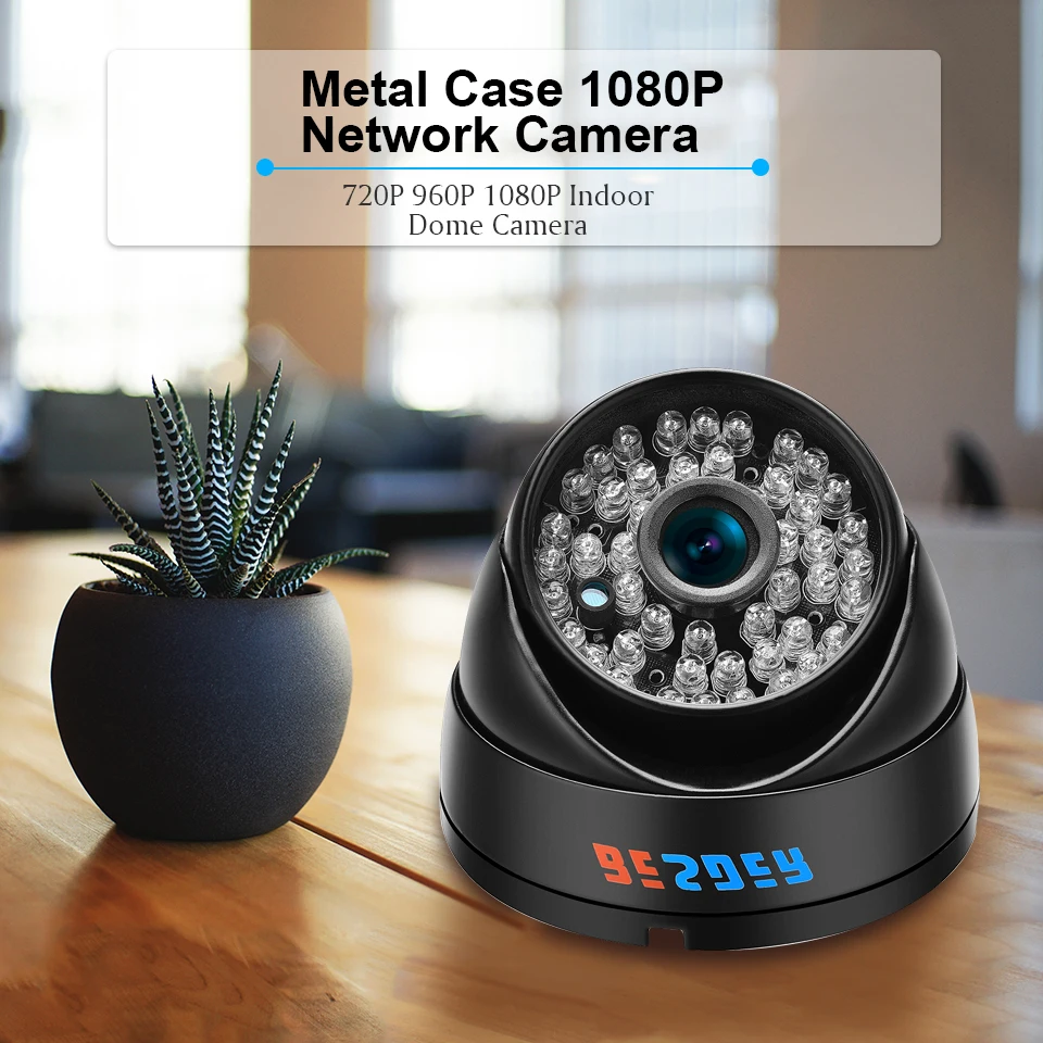 BESDER 2 8 мм широкий IP Камера на открытом воздухе 1080P 960P 720 P2P обнаружения движения RTSP