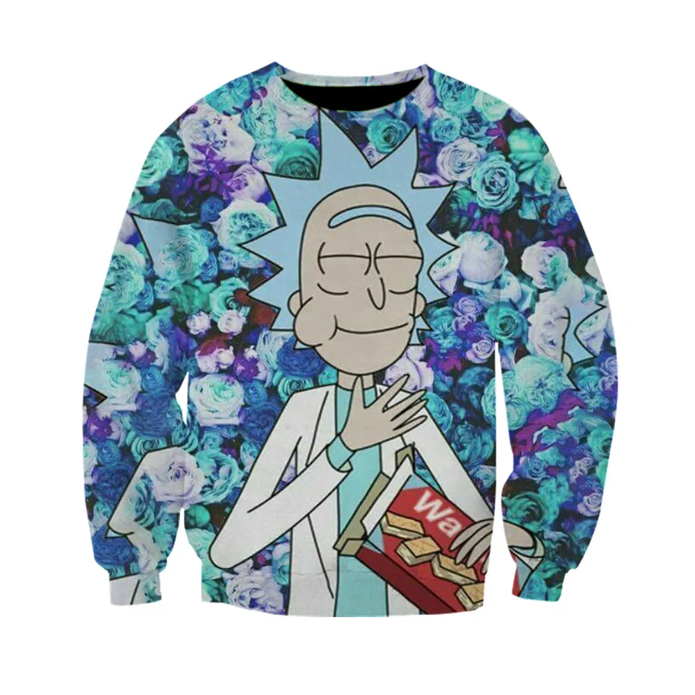 Рик и Морти Sweartshirt для мужчин женщин мужской s обувь мальчиков девочек Кофты
