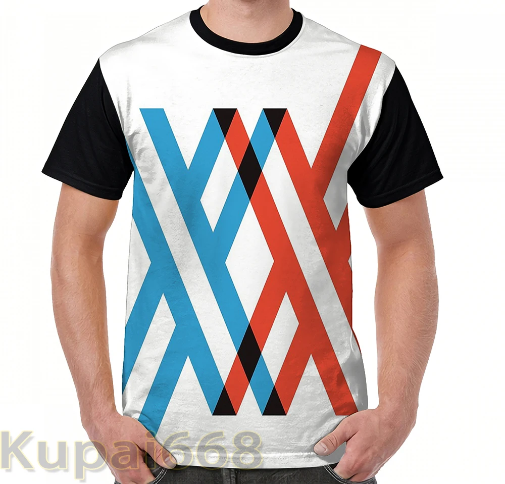 Мужская футболка с коротким рукавом Повседневная забавным графическим принтом