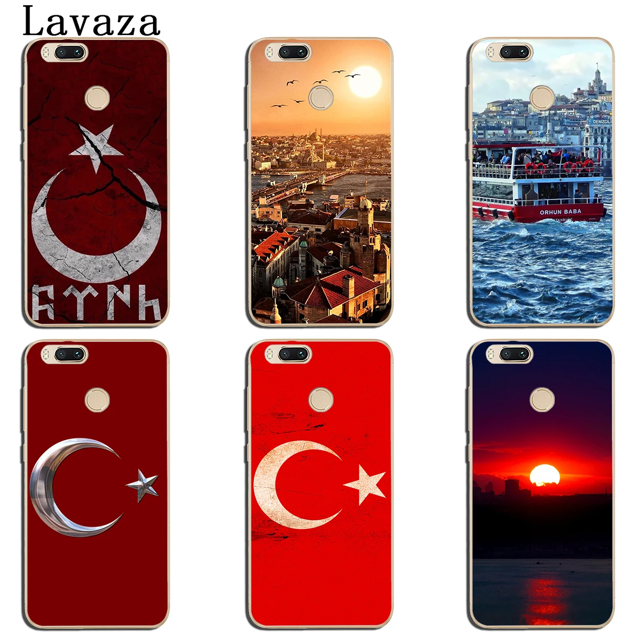 Чехол для телефона Lavaza Flag of Turkey Стамбул Анталья Xiaomi MI 10 9 9T CC9 CC9E A3 Pro 8 SE A2 Lite A1 6 pocophone