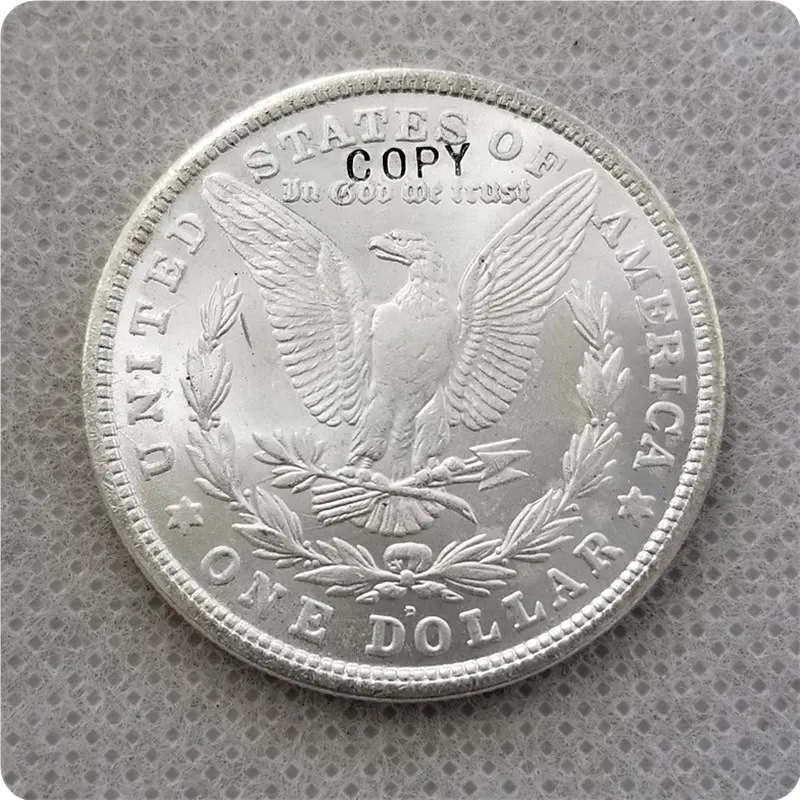 США 1921-P S D Morgan Dollar UNC МОНЕТА КОПИЯ памятные монеты-Реплика монеты медаль