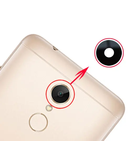 Новая стеклянная крышка для объектива камеры 2 шт. Xiaomi Redmi 5 / Plus с клеем 3M|Шлейфы