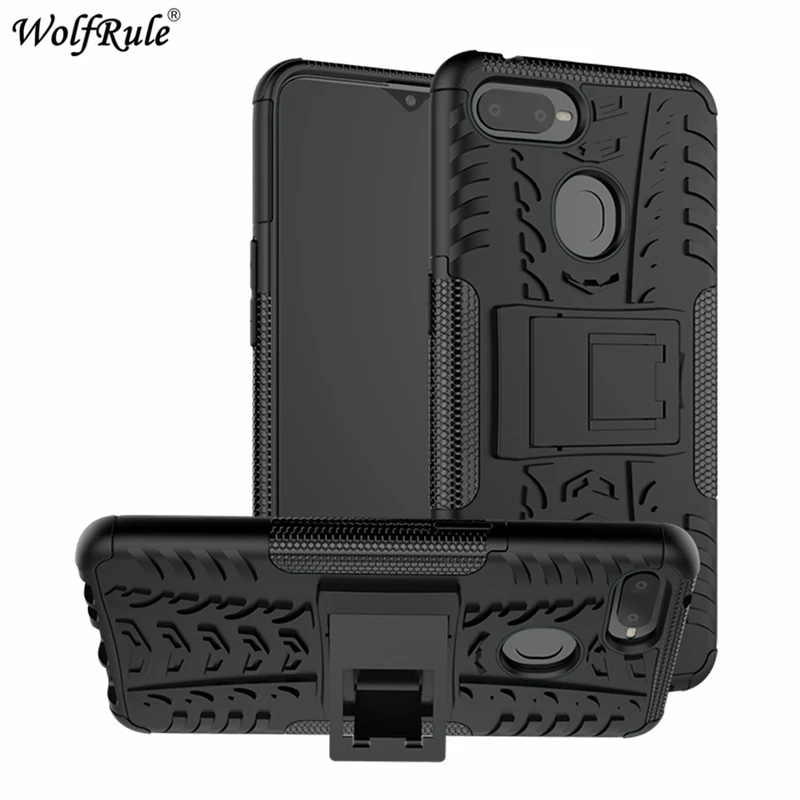 

Phone Cases For Oppo F9 Case Dual Layer Armor TPU+PC Shockproof Full Back Case For Oppo F9 Oppo F9 Pro Cover For Oppo A7X 6.3"