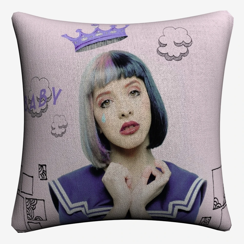 Melanie Martinez Cry/наволочки из хлопка и льна для детской фотосъемки 45x45 см мягкий