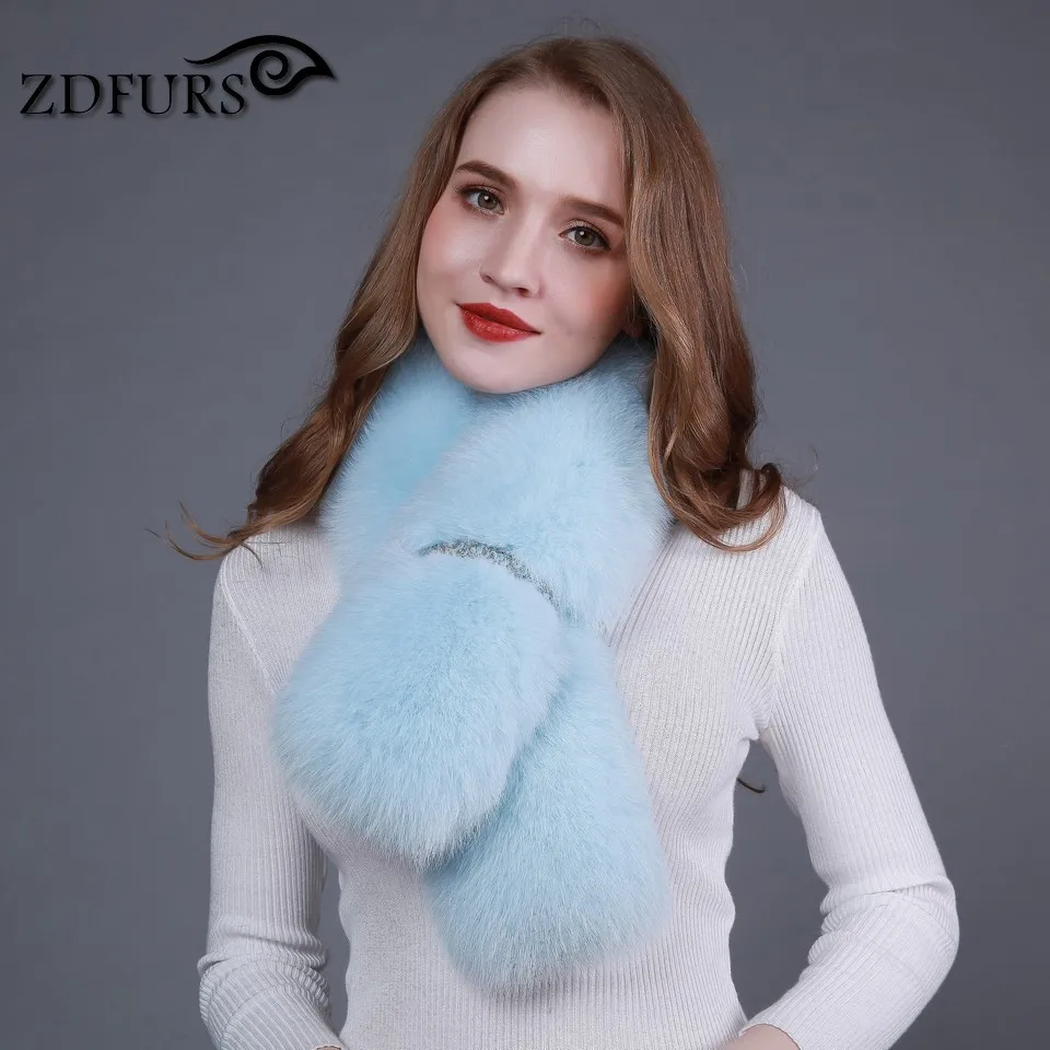 2020 FXFURS модные новые стильные зимние сапоги натурального меха лисы с отложным