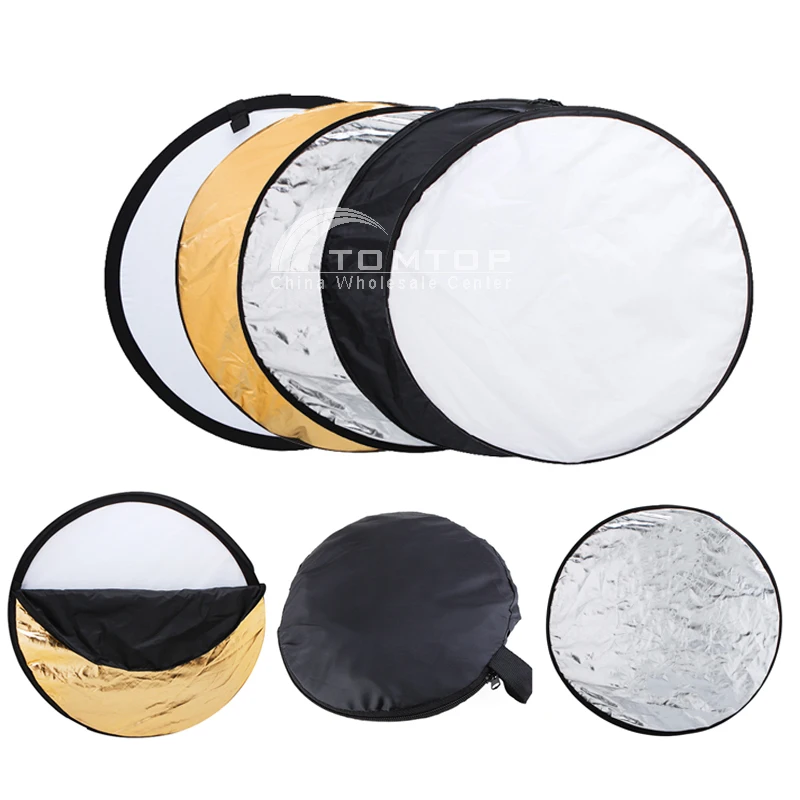 

Andoer 24 "60 см диск 5 в 1 (Золотой/Серебряный/белый/черный/полупрозрачный)