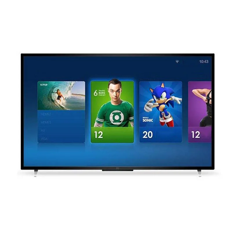 Dreami российский склад Оригинальный Mi TV 2 Умный Xiaomi 40 дюймов 1920*1080 Четырехъядерный 8 ГБ eMMC Домашний M i Телевизор.