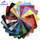 Повязка на голову унисекс, хлопковая, двойная, в стиле хип-хоп, кешью, Балаклава для походов, головные уборы для езды на велосипеде