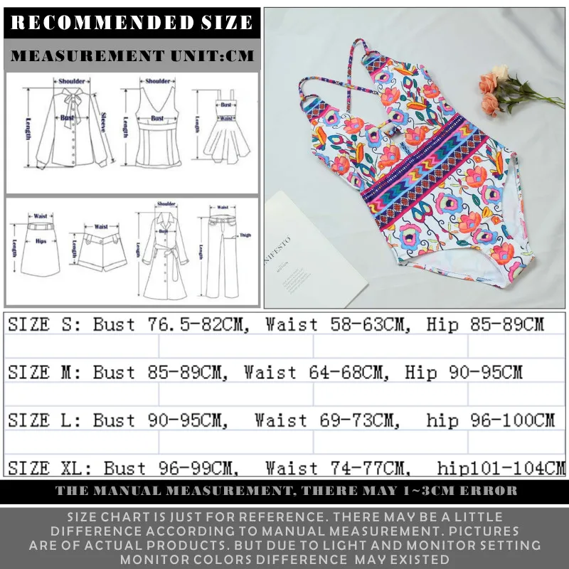 FDBRO Цельный купальник для похудения сексуальное бикини на бретельках с открытой