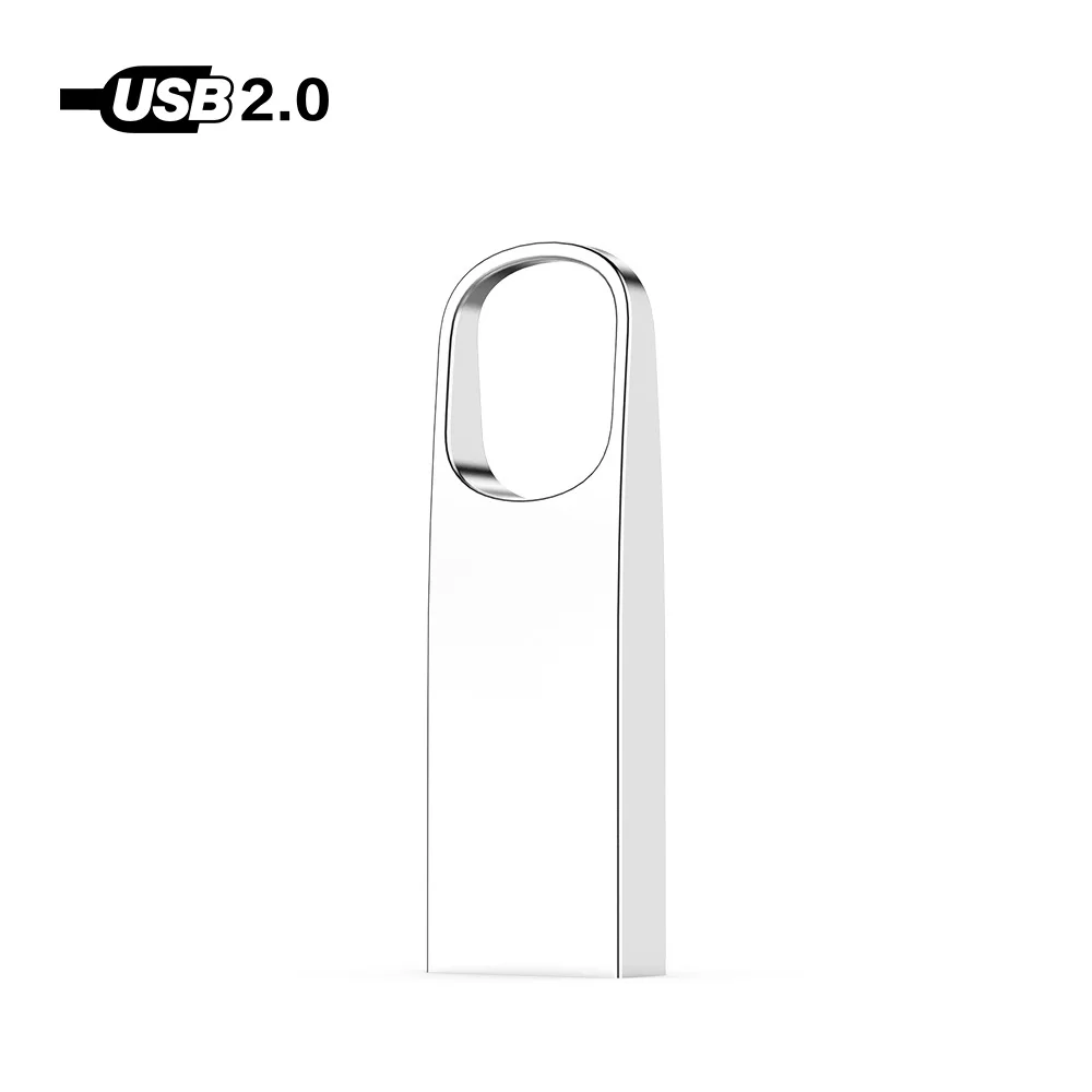 Водонепроницаемый металлический флэш накопитель USB 8 ГБ 16 32 64 128 cle Usb флеш памяти