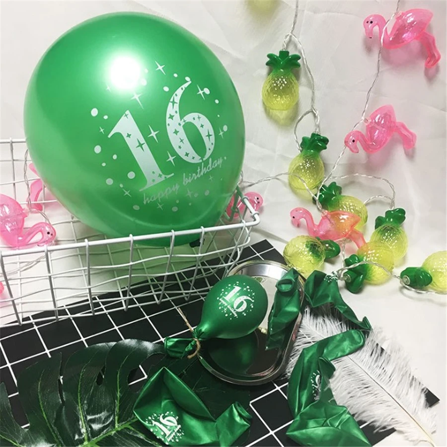 100 шт. 12 дюймов 2 8 г латекс вечерние украшение шар с днем рождения свадебные
