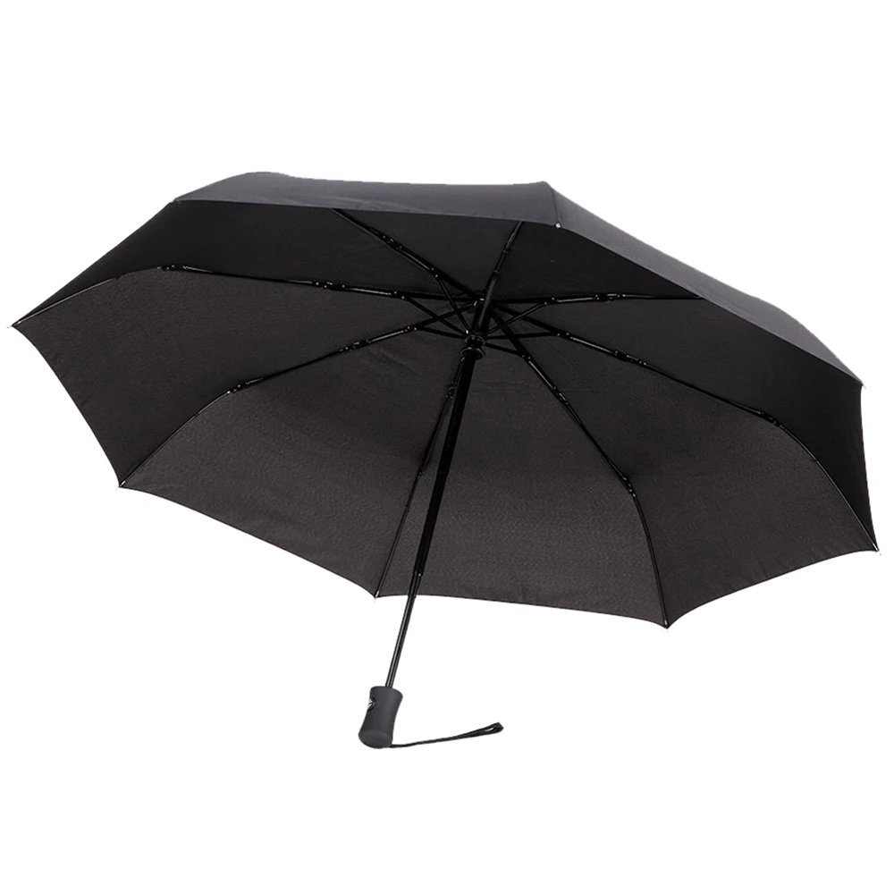 Складной зонт Классический автоматический черный для мужчин и женщин|umbrella