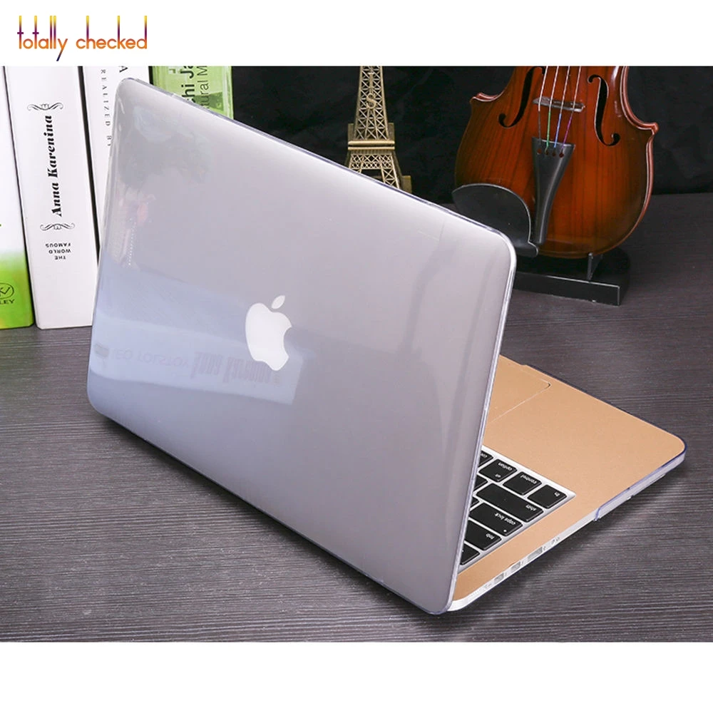 3 в 1 прозрачный жесткий чехол + для клавиатуры MacBook Air Pro 13 11 Retina 15 touch bar 2018 2017 2016 2012