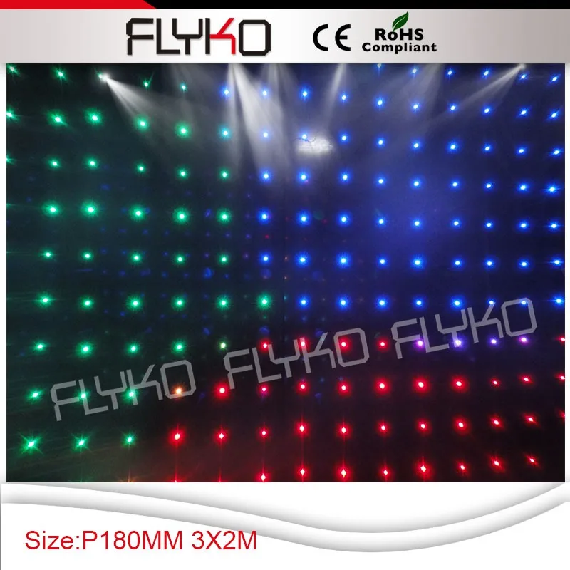 Бесплатная доставка p18 3x2 м видео дисплей экран новый продукт rgb Полноцветный