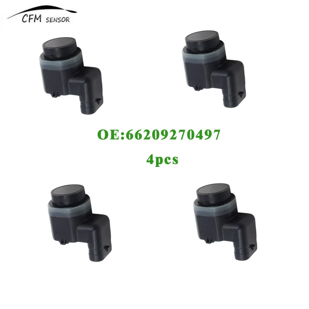 

4pcs New PDC Parking Sensor 66209270497 Bumper Object Reverse Assist Radar For BMW