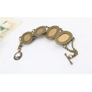 European and American vintage oval leopard head bracelet | Украшения и аксессуары