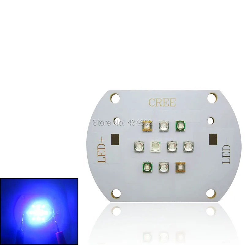 Настроить CREE XPE 470NM + ХТЕ 455NM SemiLEDs 420NM EPILEDS 490NM DIY Светодиодная Лампа Королевский