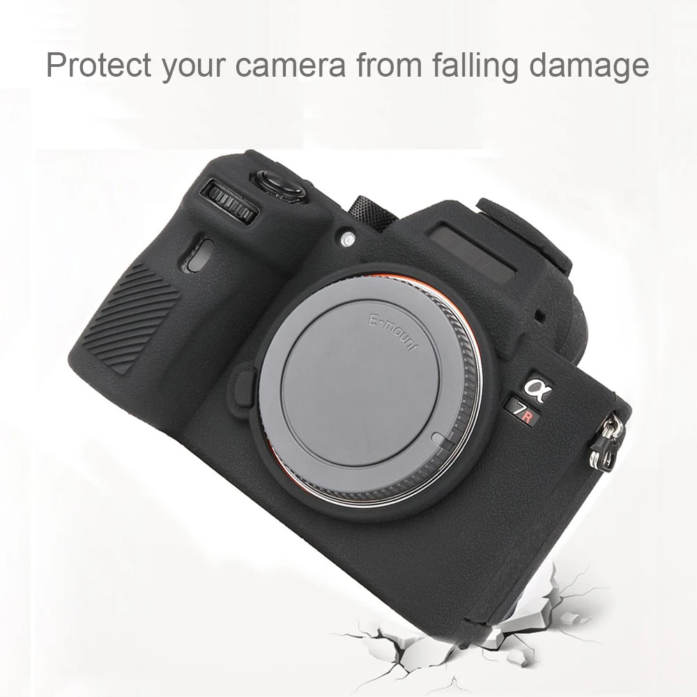 Профессиональный Защитный Мягкий силиконовый чехол для камеры Sony A73 A7RM3 A7M3 A7R3 A7III