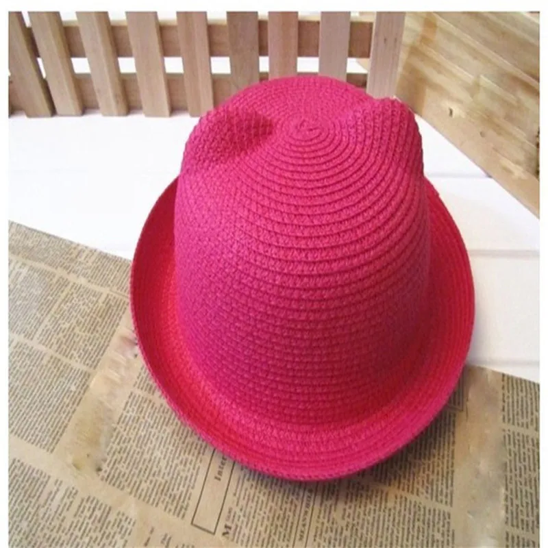 Summer Baby Bucket Cap Children Breathable Mut Strawn Bonnet Kids Boy Girl Hat baby beanie girls boys hats | Детская одежда и