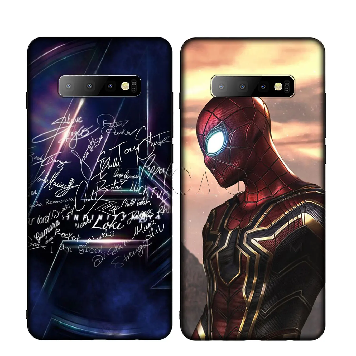 MARVEL The Avengers Silicone Soft Phone Case for Samsung Galaxy S20 S10 S9 S8 Plus Lite Ultra S6 S7 Edge S10e E Cover |