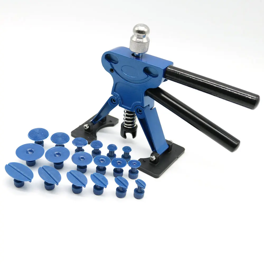 

New PDR Tools Paintless Dent Repair Tools Dent Removal Dent Puller Tabs Dent Lifter Hand Tool Set PDR Toolkit Kits+18pcs Tabs