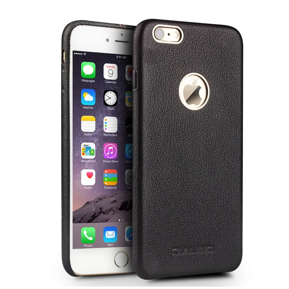 Чехол из натуральной воловьей кожи QIALINO для iphone 6 6s 4 7 дюйма 5 дюйма|for iphone|cover for