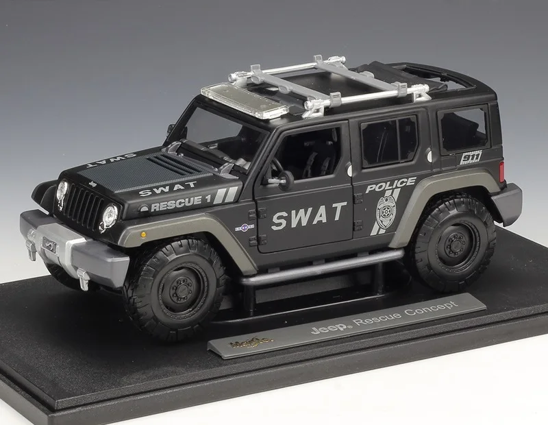 1:18 Maisto Jeep спасательная концепция литой модельный автомобиль